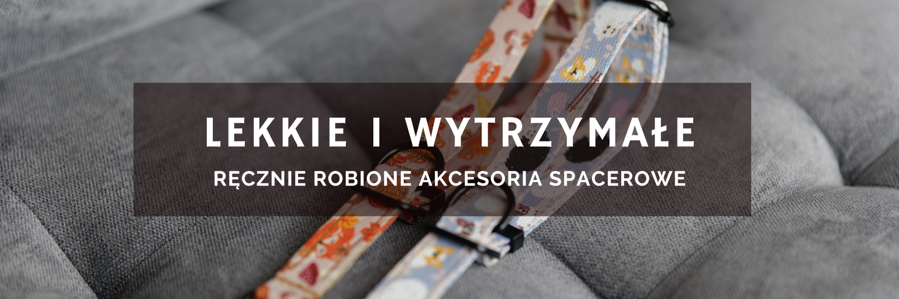 lekkie i wytrzymałe, ręcznie robione akcesoria spacerowe